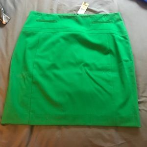 Pencil skirt - green